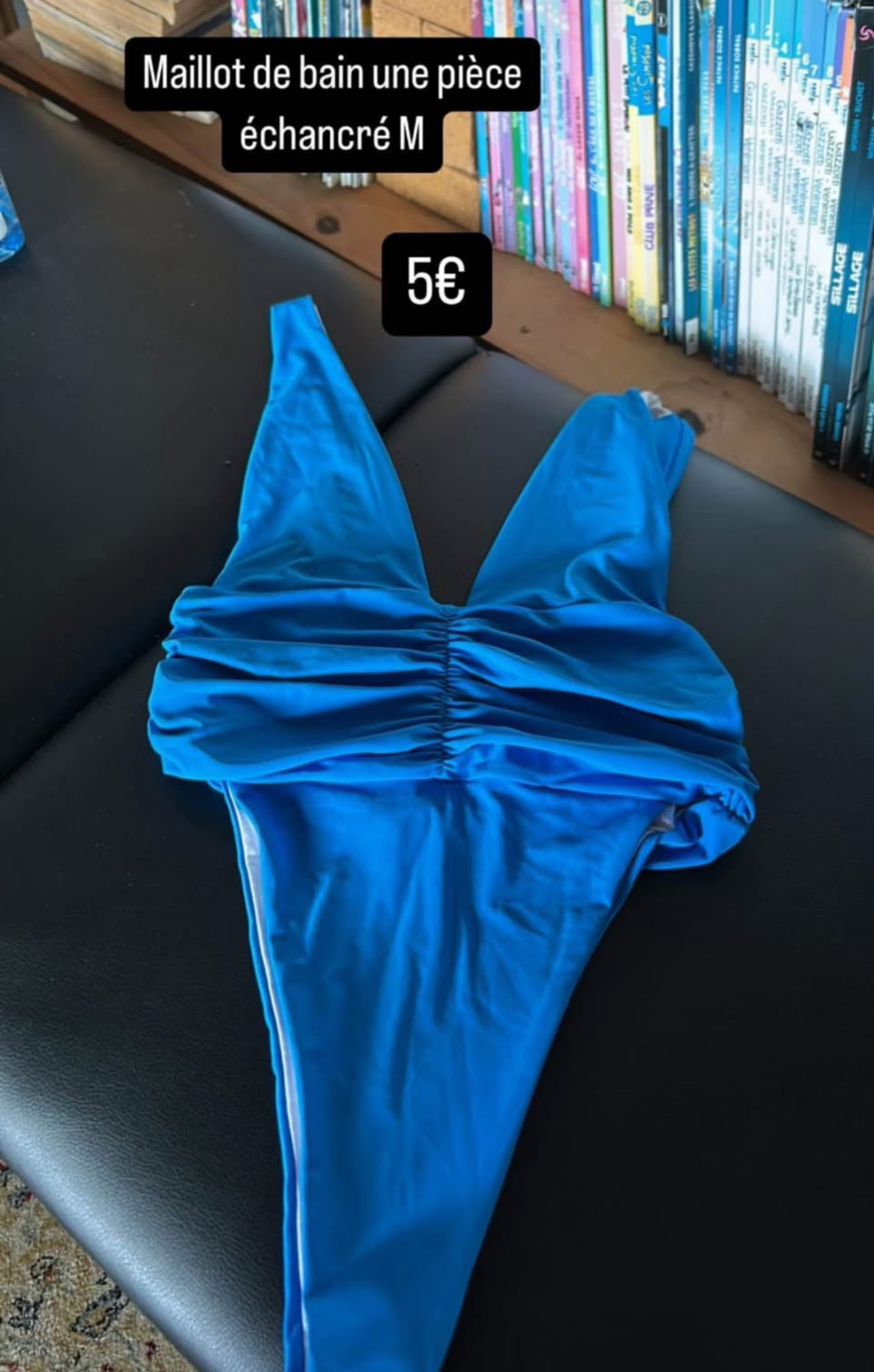 Maillot de bain bleu