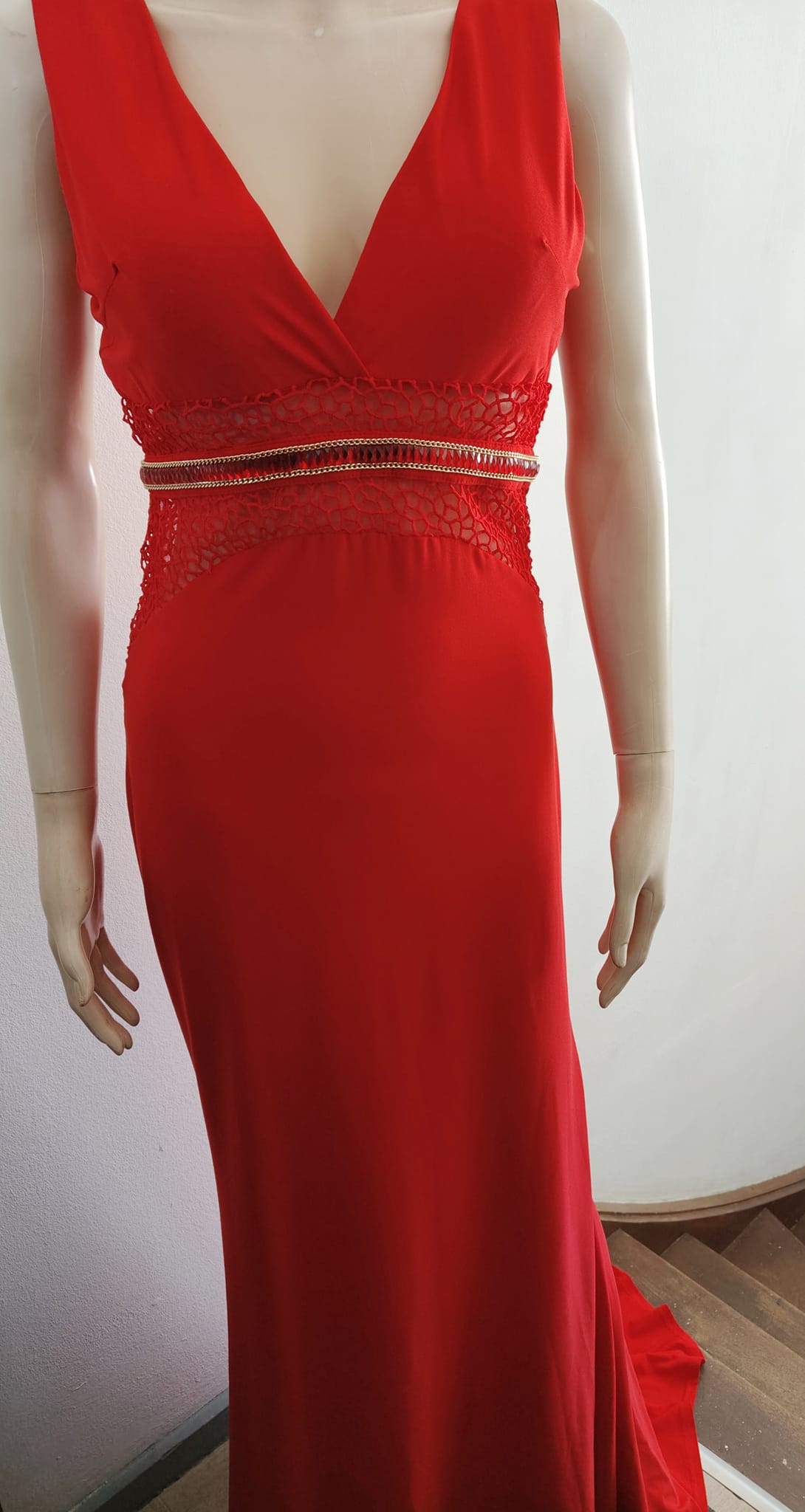 Robe de soirée rouge neuf