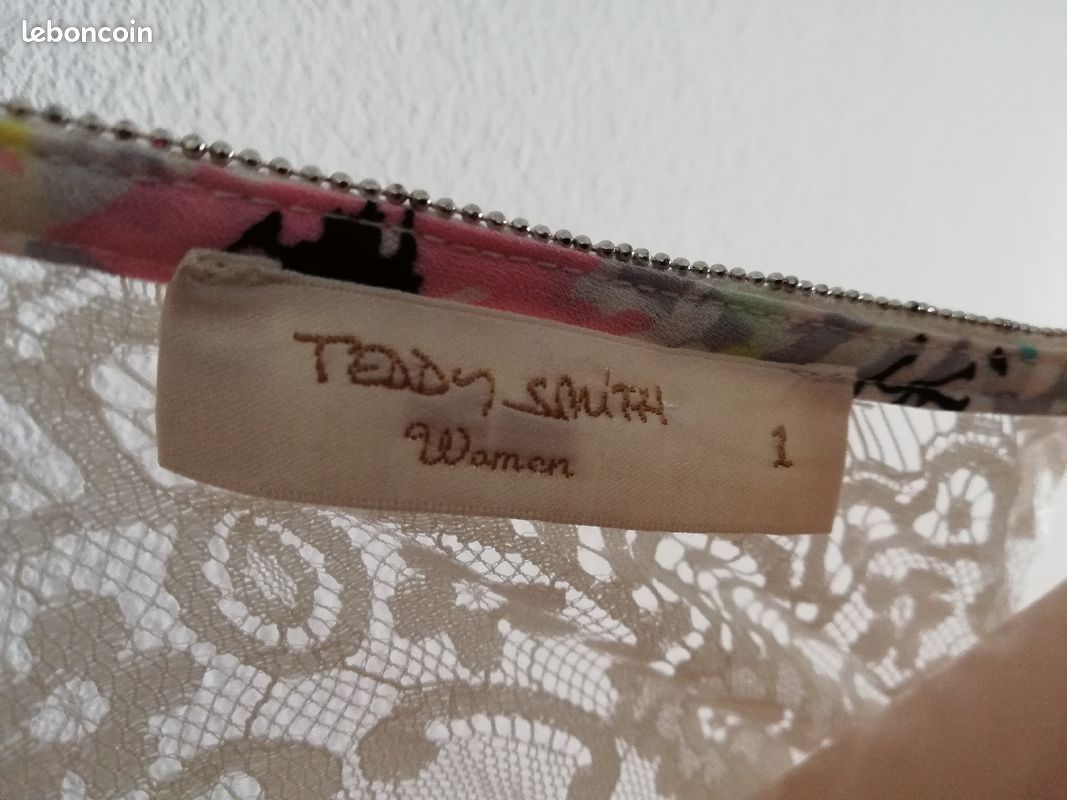 Débardeur imprimé FEM de la marque TEDDY SMITH T36