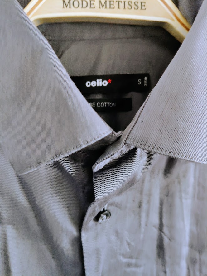 Chemise grise HOM TS CELIO