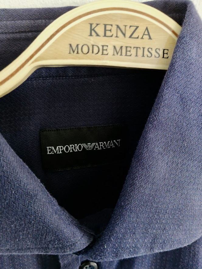 Chemise bleu marine HOM TS EMPORIO ARMANI