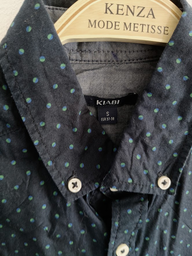 Chemise imprimé bleu marine HOM TS , KIABI