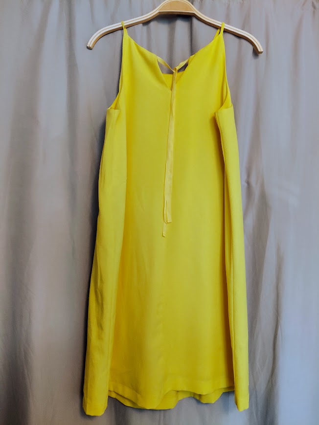 Robe jaune t 38 Jacqueline Riu