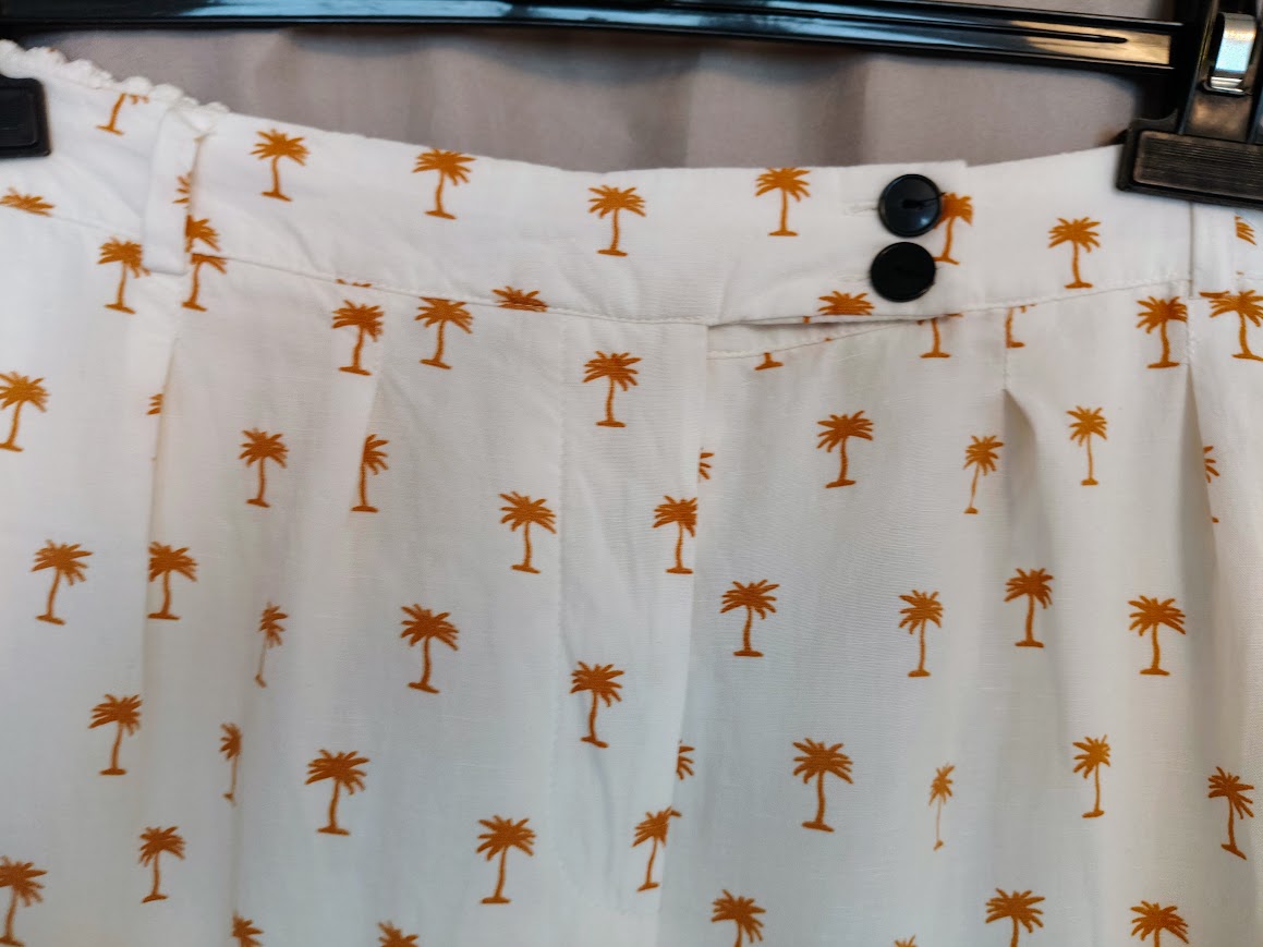 Pantalon fem imprimé t38 Bellerose
