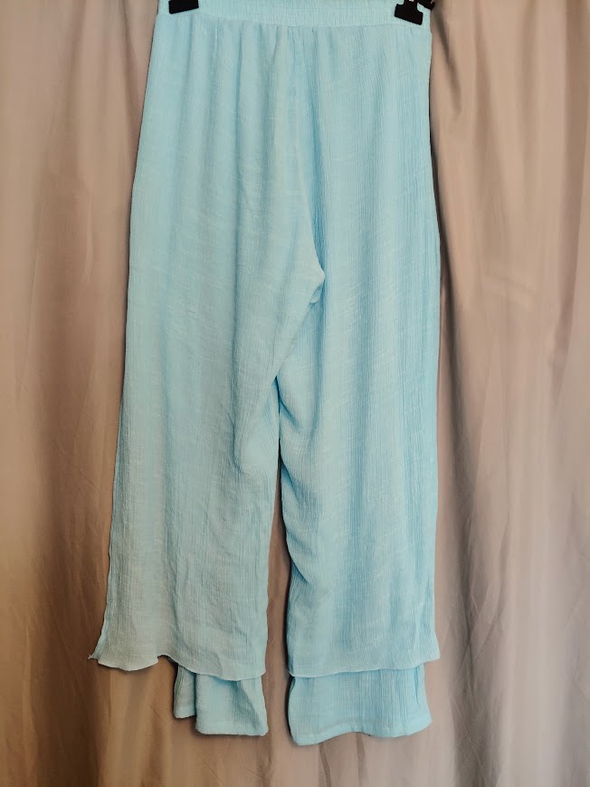 Pantalon bleu ciel Fem t40