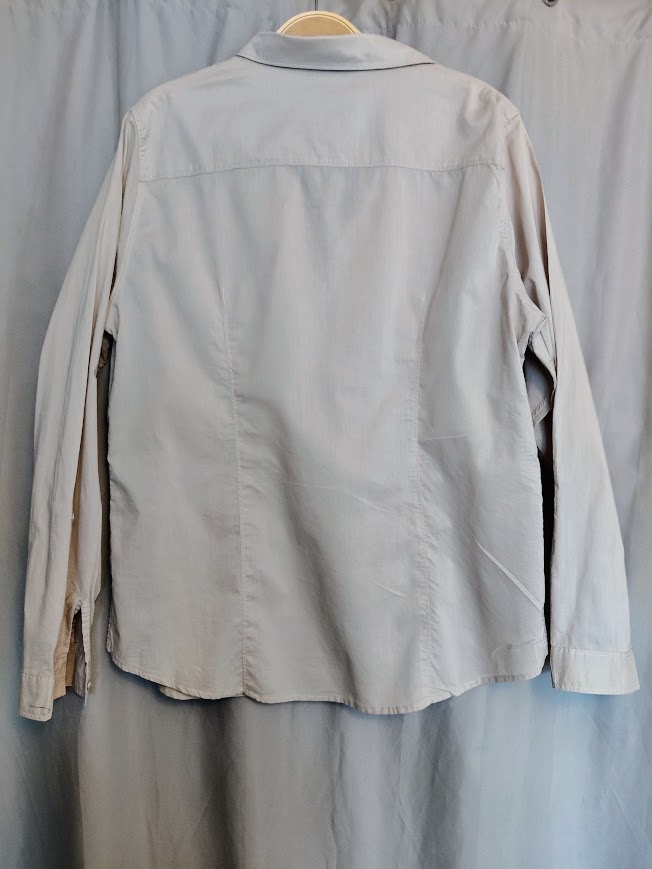 Chemise Beige Fem Camaïeu T38