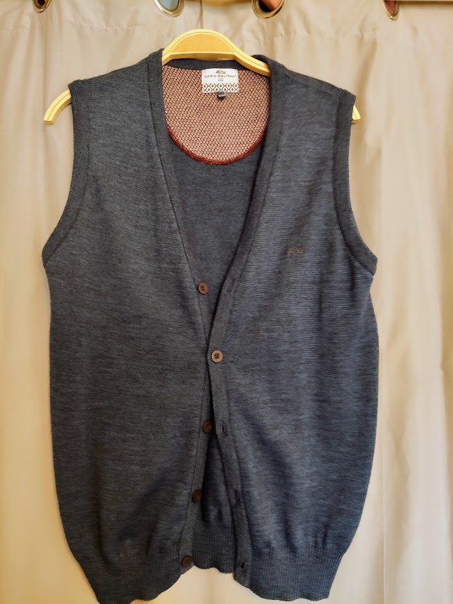 Gilet laine Hom Dario Beltran TS