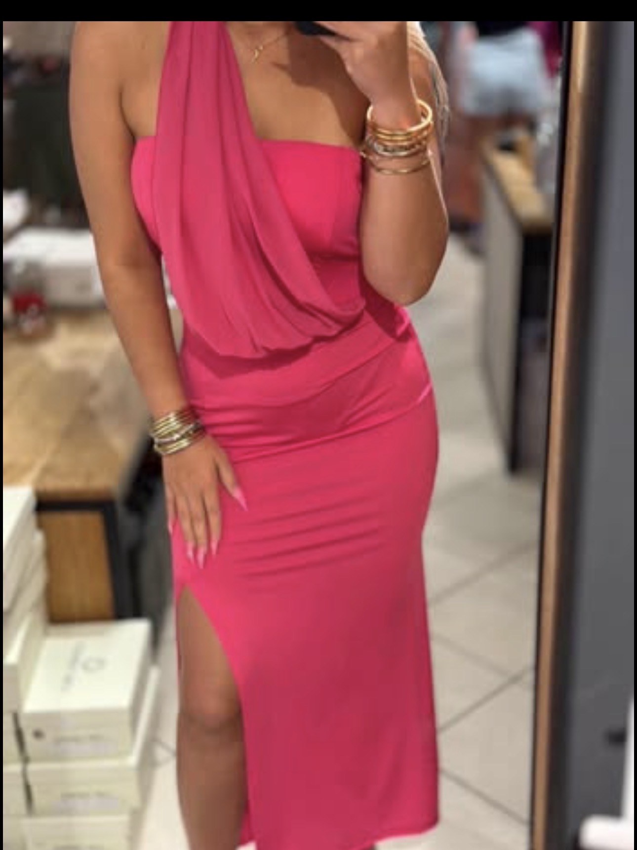 Robe rose