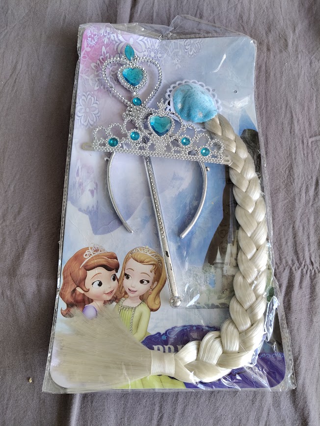 Lot d'accesoire Carnaval REINE DES NEIGES