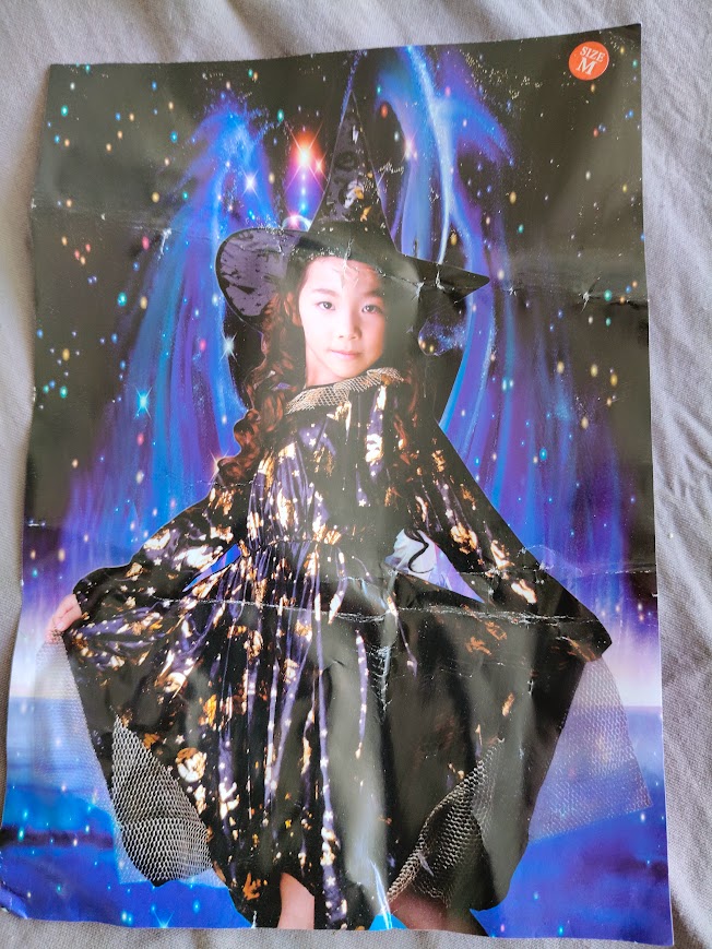 Robe sorcière déguisement carnaval 6 ans NEUF