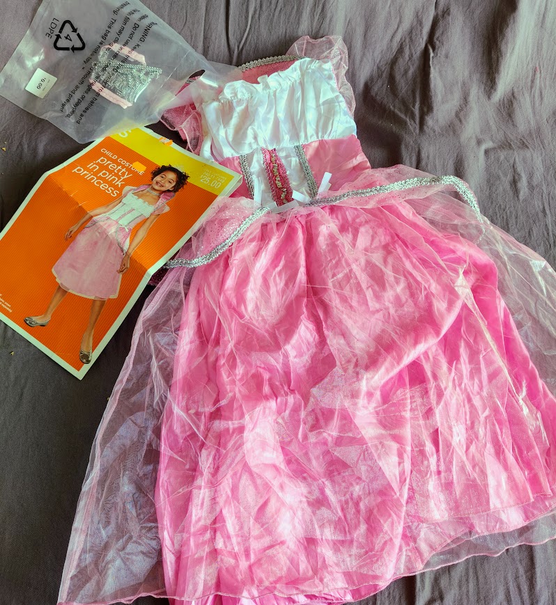 Robe princesse carnaval 6 ans NEUF