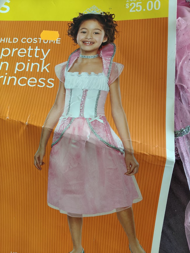 Robe princesse carnaval 6 ans NEUF