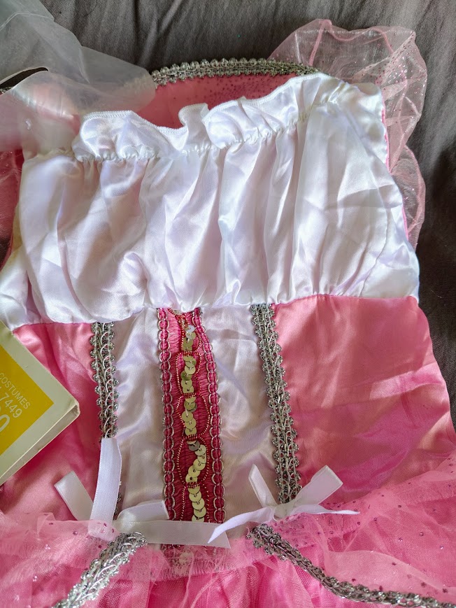 Robe princesse carnaval 6 ans NEUF