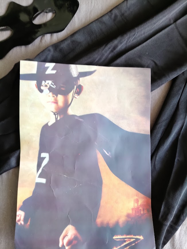 Déguidement ZORRO garçon 7 ans NEUF