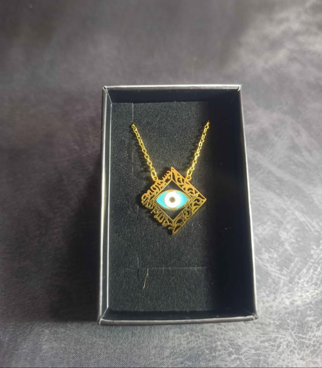 Collier en acier inoxydable couleur or