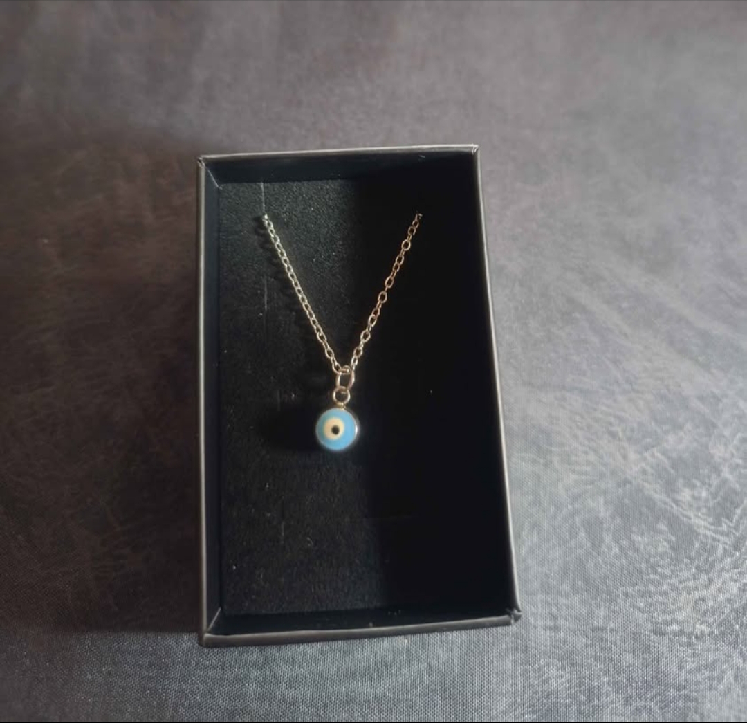 Collier en acier inoxydable, couleur Argenté