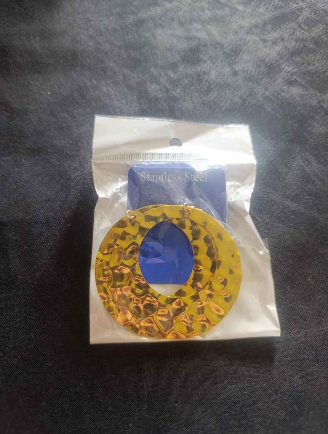 Boucle d'oreille en Acier Inoxydable, couleur Or
