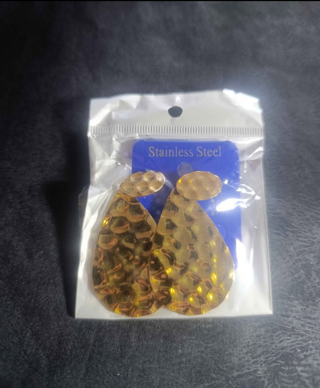 Boucle d'oreille en Acier Inoxydable, couleur Or