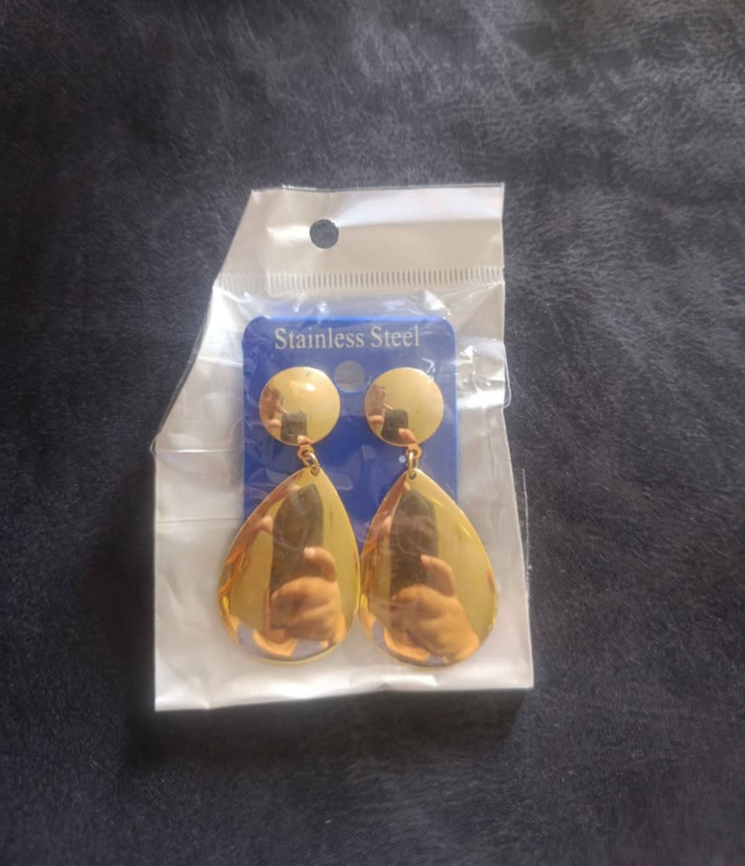 Boucle d'oreille en Acier Inoxydable, couleur Or