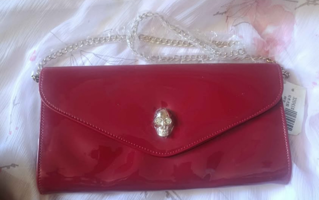 Sac de soirée rouge neuf
