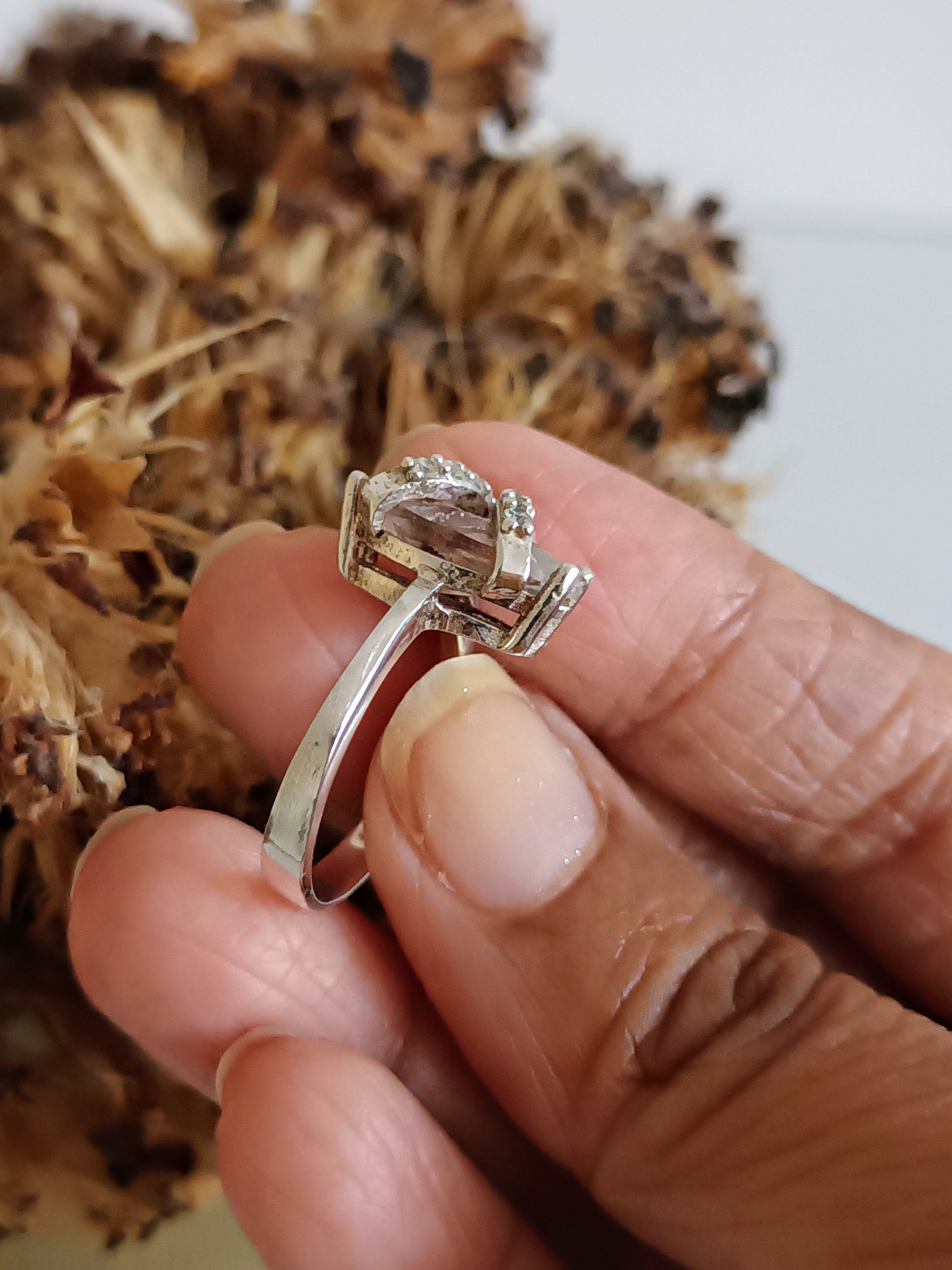 Lot de 2 bagues en argent