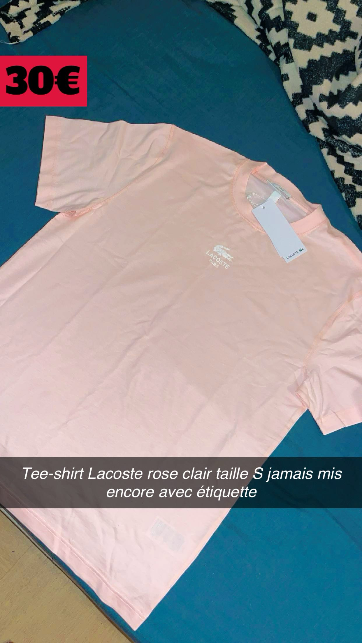 Teeshirt Lacoste mixte