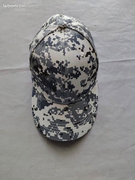Casquette Mixte , imprimé gris réglable