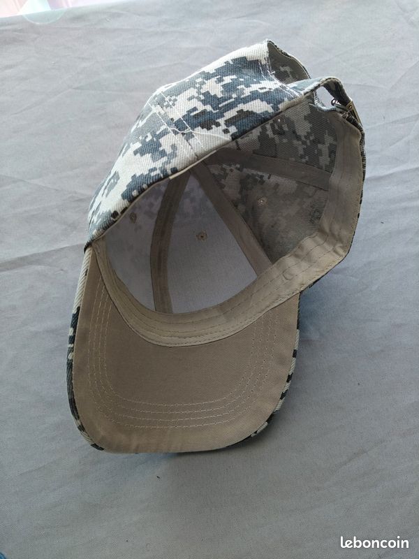 Casquette Mixte , imprimé gris réglable