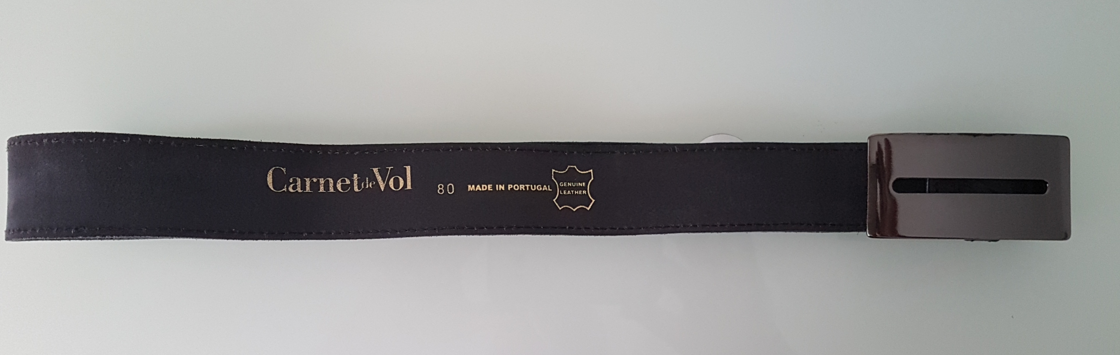 CEINTURON CUIR CARNET DE VOL