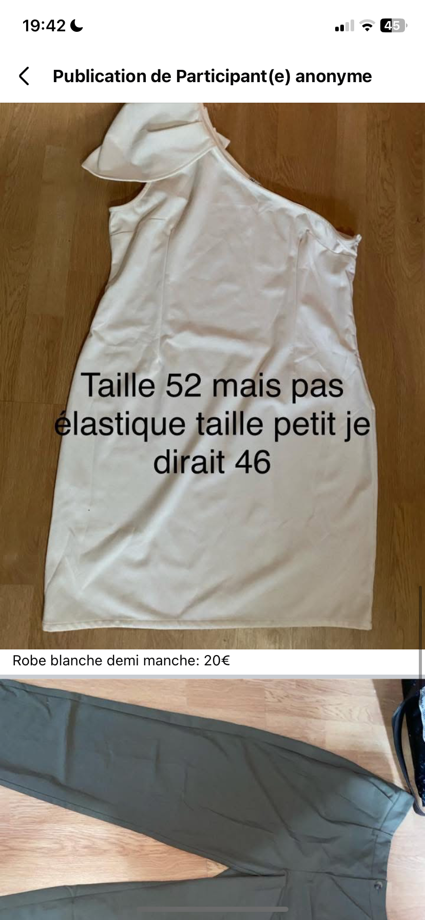 Vide dressing