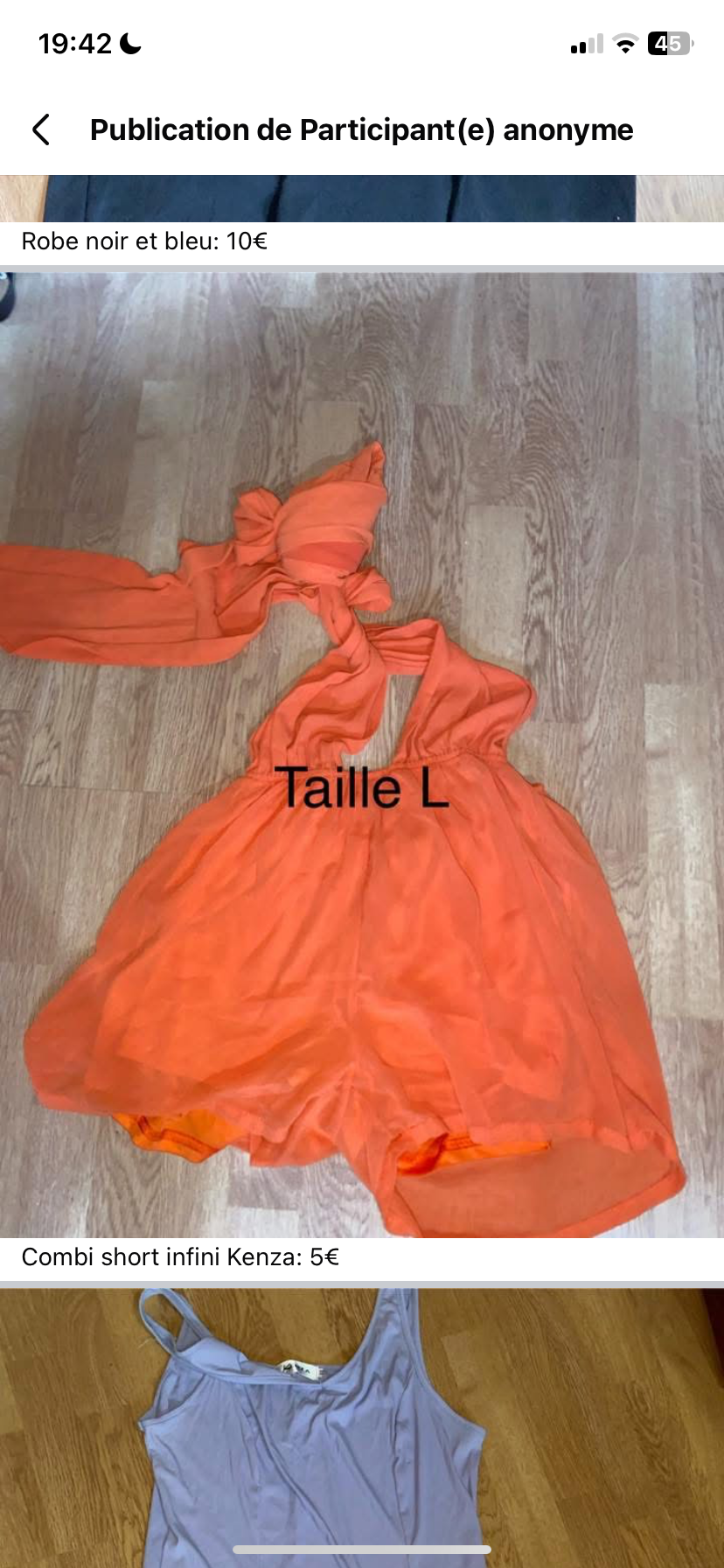 Vide dressing