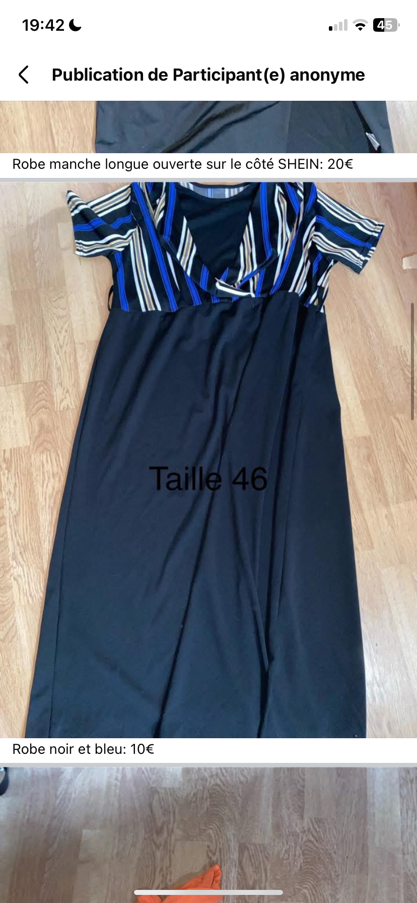 Vide dressing
